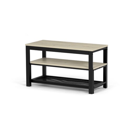 Set de 2 rafturi pentru pantofi, stejar Sonoma