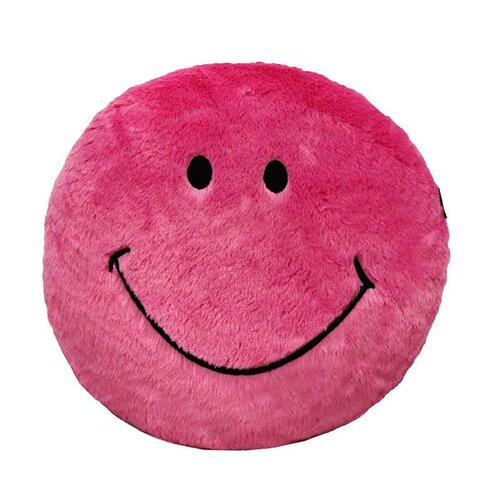 Pernă Smile roz, 45 cm
