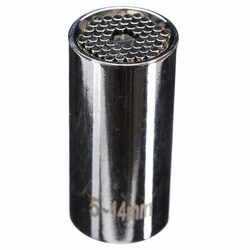 Universal-Ratsche Mit Nuss 7-19 Mm – Inkl. Adapter Für Akkuschrauber, 3-teilig