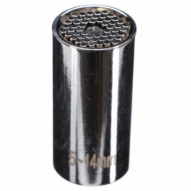 Sixtol Універсальна торцева головка UNI Socket  1/4" 5-14 мм