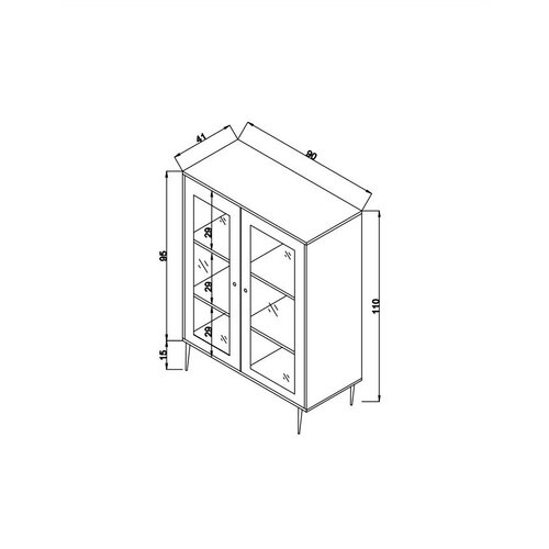 Schrank Hazeran Oak
