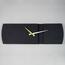 Nástěnné hodiny Origami APS097, Black, 16 x 49 cm