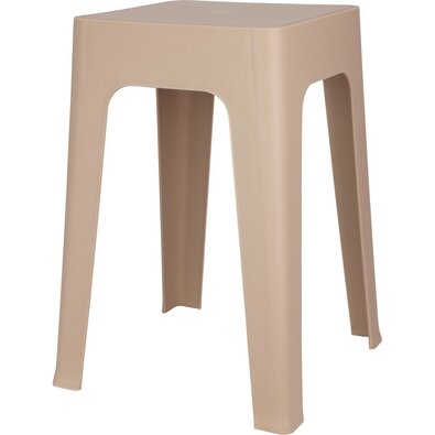 Kunststoffhocker Mallys Braun, 33 x 47 x 33 cm, stapelbar