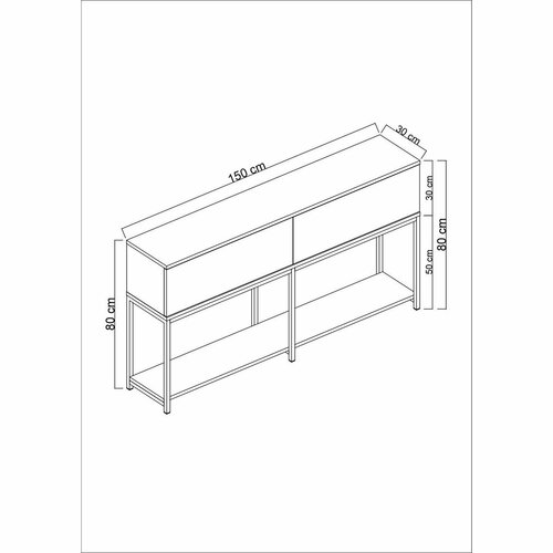 Schrank Lord Anthracite and Black
