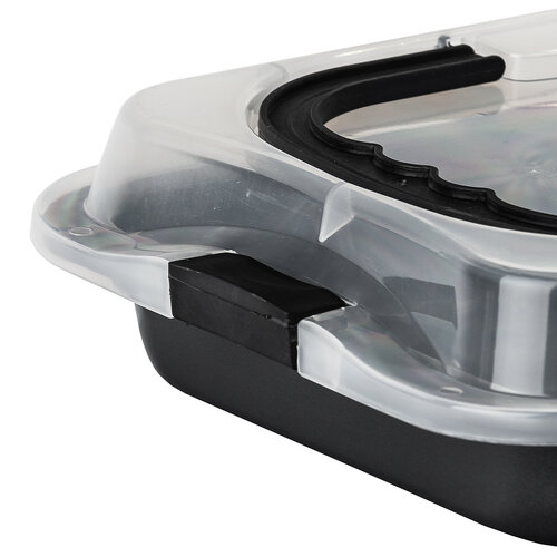 Forma wysoka do pieczenia z pokrywką, czarny