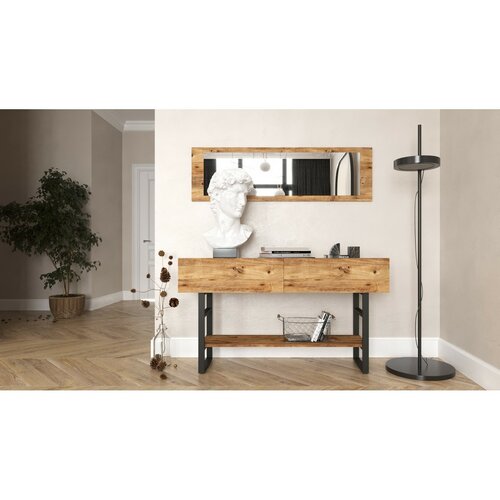 Stolik z lustrem Mia Atlantic Pine