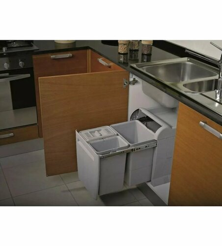 Elletipi Vgradni smetnjak CITY - izvlečni, 8 + 8 +8 + 8 l