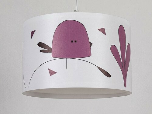 Rabalux 72069 dziecięca lampa wisząca Fowly, biały