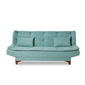 Canapea pat Kelebek Sea Green