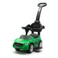 Baby Mix Odpychacz dla dzieci z dźwiękiem i prowadnicą Racer, zielony