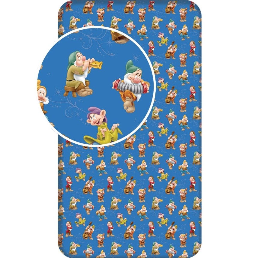 Jerry Fabrics dětské prostěradlo Sněhurka 2016 90x200