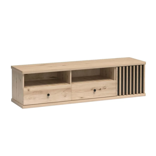KOLI C-06 TV-asztal, tölgyfa artisan