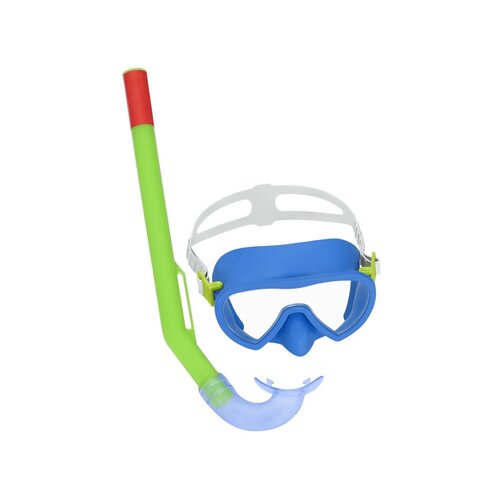 Set de snorkelling Bestway Lil Flapper - aripioare, brat, snorkel, verde-albastru