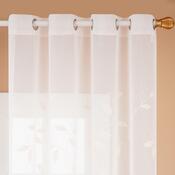 Perdea voal 4Home Leaves, 150 x 250 cm