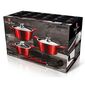 Berlinger Haus 10-teiliges Kochgeschirr-Set Burgundy Metallic Line