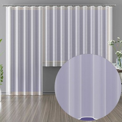 Gardine Zlatuše mit einem Bleiband, 300 x 150 cm