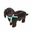 Topfständer aus Weide mit PVC - Hund