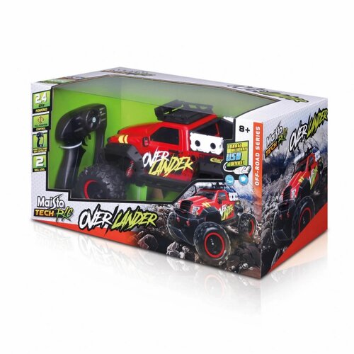 Maisto Tech RC, Overlander, 2.4 Ghz, piros