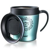 Banquet Travel Thermobecher TAZZA 330 ml, Grün-Grau