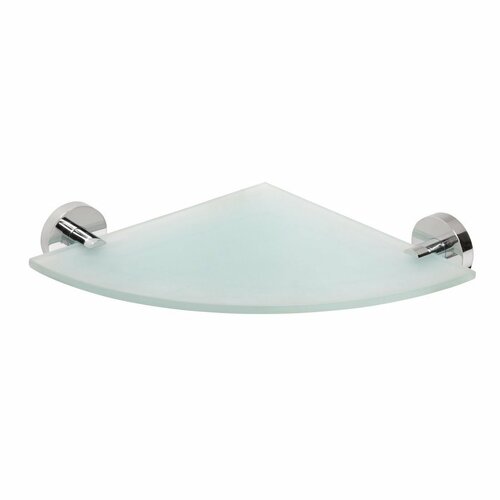 SAPHO XR603 X-Round E steklena polica vogalna 25 x25 cm