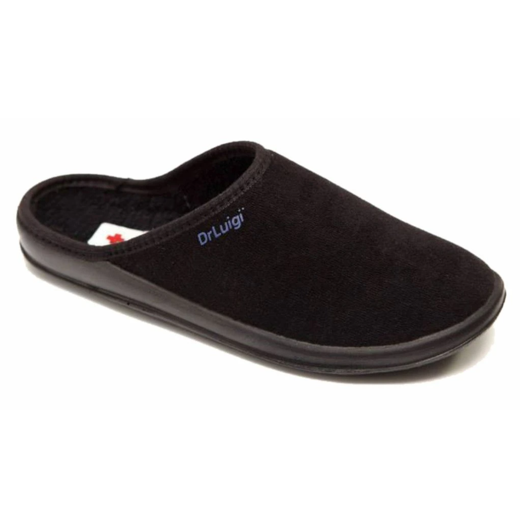 Buty domowe Dr. Luigi Health, czarne, rozmiar 38, 38 EU