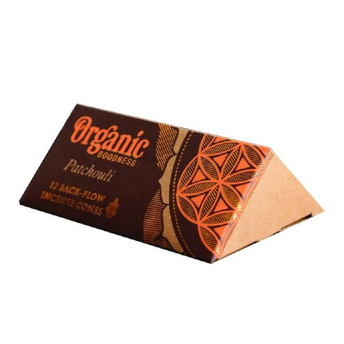 Zestaw 12 świec zapachowych z przepływem zwrotnym,Patchouli