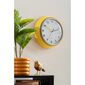 Karlsson 6006YE design falióra sárga, 34 cmátmérővel