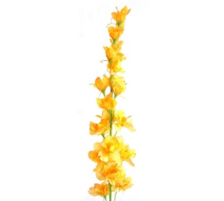Sztuczny kwiat Ostrożka żółta
