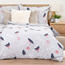 4Home Lenjerie de pat din bumbac Winter Robin, 140 x 220 cm, 70 x 90 cm
