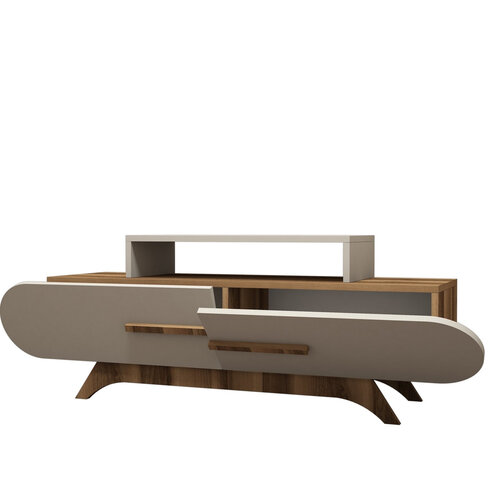 TV asztal Rose Walnut Cream