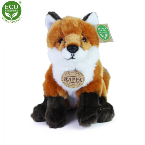 Rappa Plush sedajoča lisica, 21 cm