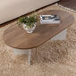 Couchtisch Sable Walnut White