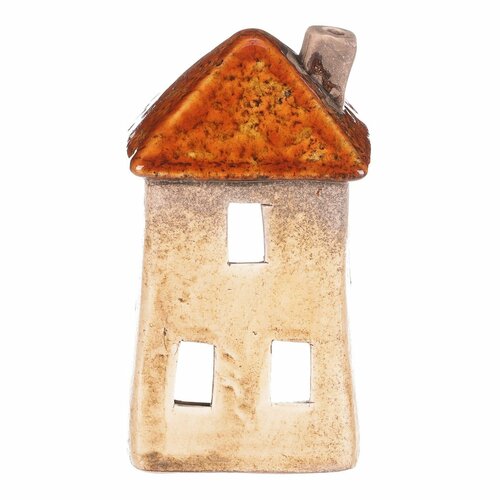 Svečnik za čajno svečko Domeček, 7 x 13 x 6 cm