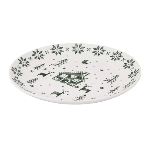 Altom Porcelanasti desertni krožnik Grenlandia 20cm, zelen