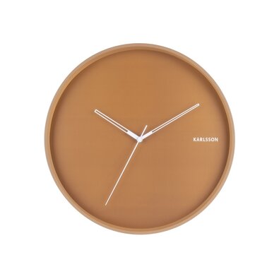 Karlsson 5807BR Dizajnové nástenné hodiny pr. 40 cm
