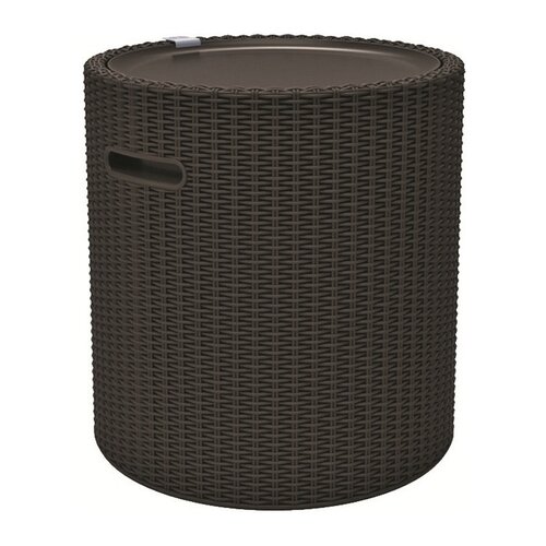 Keter Aufbewahrungstisch Cool Stool 39 l, braun