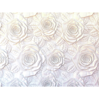 Fototapeta XXL 3D Roses 360 x 270 cm, 4 diely
