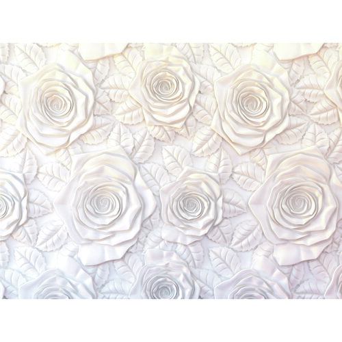 Fototapeta XXL 3D Roses 360 x 270 cm, 4 części
