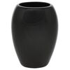 Wazon ceramiczny Jar, 14 x 20 x 9 cm, czarny