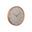 Karlsson 5993GY ceas de perete design, gri,diametru 40 cm