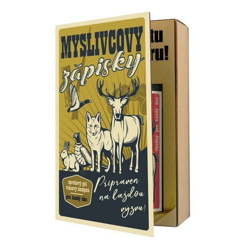 Bohemia Gifts Kozmetikai szett könyv - Vadászoknak