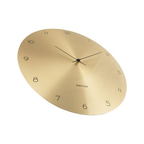 Karlsson 5888GD dizajnové nástenné hodiny, 40 cm