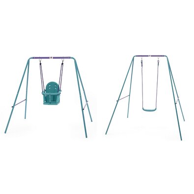 Plum Set Metall-Schaukel 2in1, 181 x 171 x 164 cm