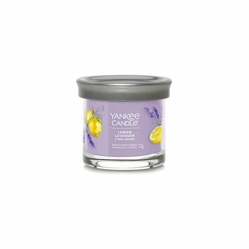 Yankee Candle Duftkerze Signature Tumblerim Glas klein Lemon Lavender, 122 g