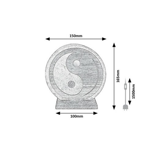 Lampă cu sare Rabalux 76032 Harmio