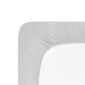 4Home jersey sheet Luxury gri , 90 x 200 cm