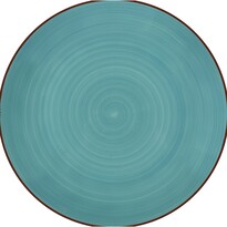 Lamart LT9082 ceramiczny talerz płytki Happy, śr. 26,8 cm, niebieski