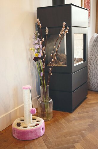 Stâlp pentru pisici Beeztees Gotch, 27 x 27x 40 cm