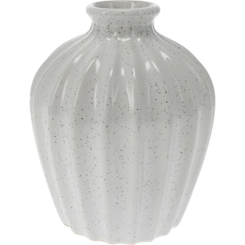 Vază din porțelan Sevila, 11,5 x 15 cm, alb