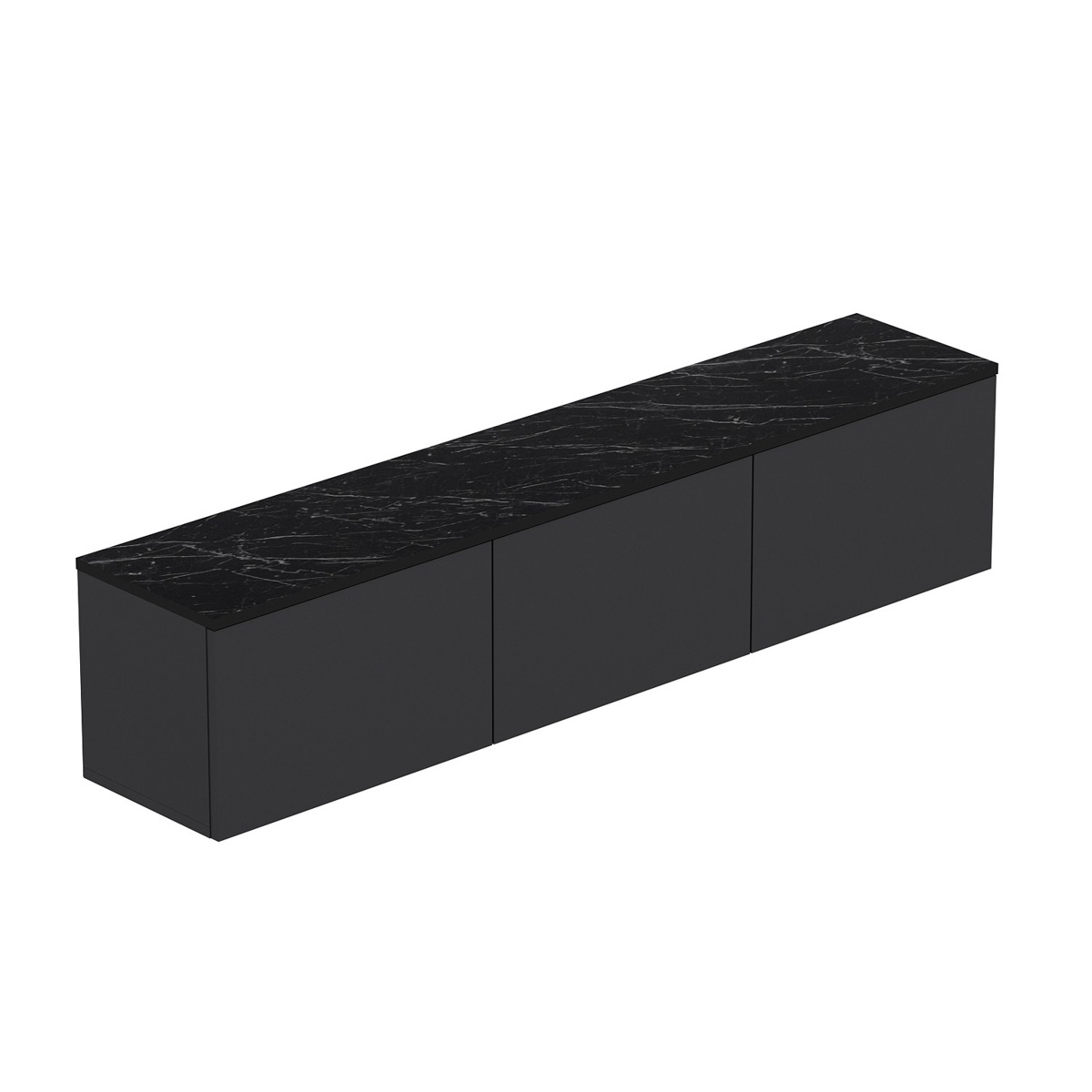 Tabelul TV Neon iluminat Antracit